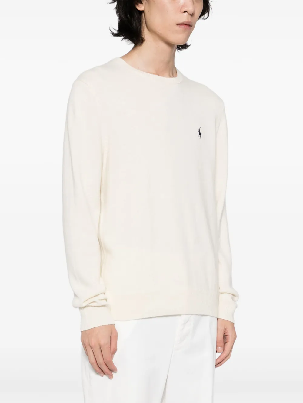 Polo Ralph Lauren Wollen trui met ronde hals Beige