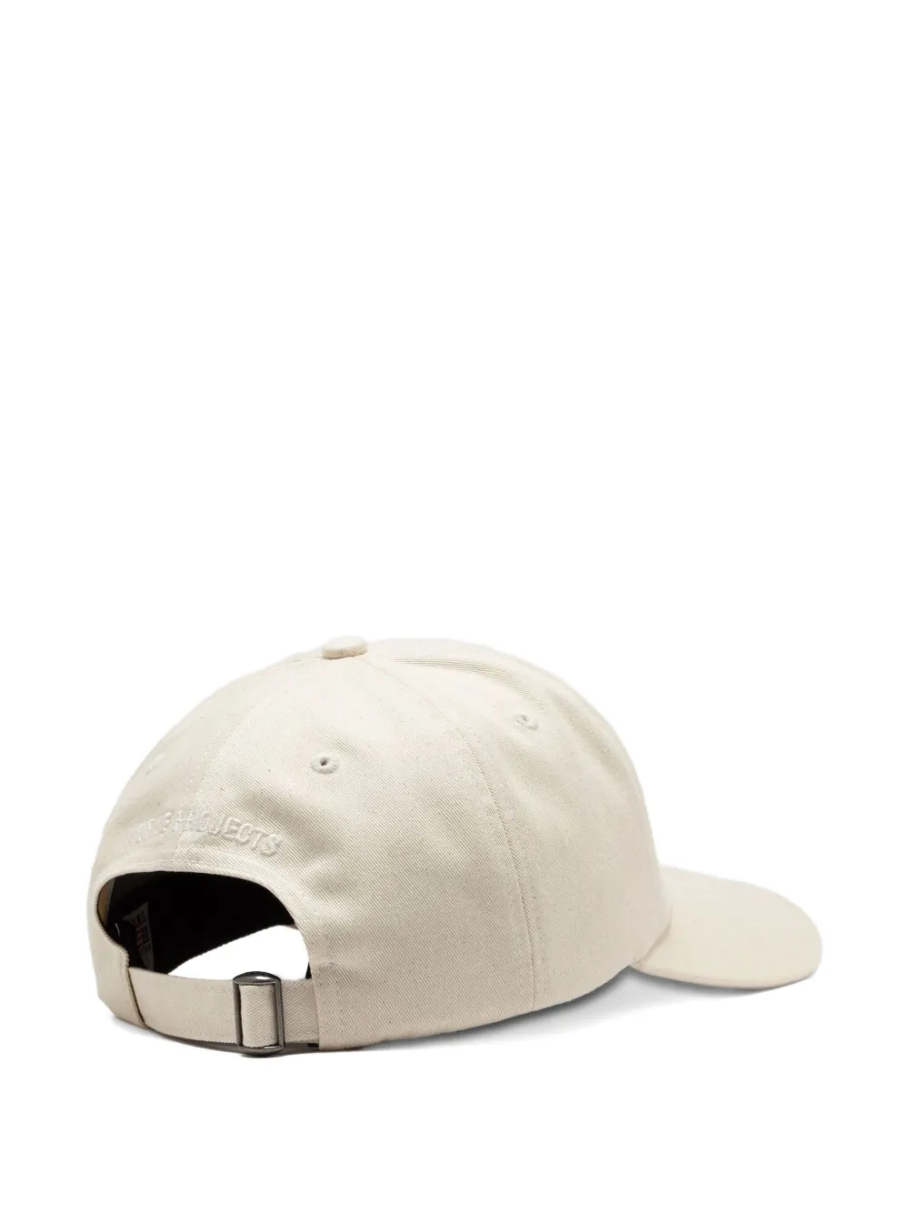 Norse Projects Twill pet met geborduurd logo - Beige