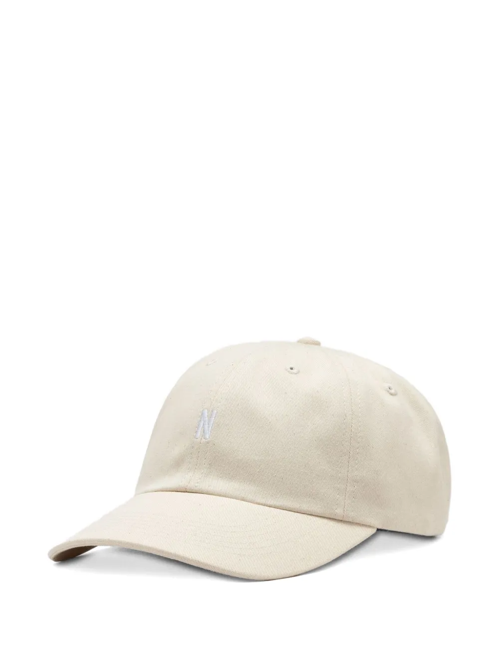 Norse Projects twill logo-embroidered cap | Neutrals | Image 1
