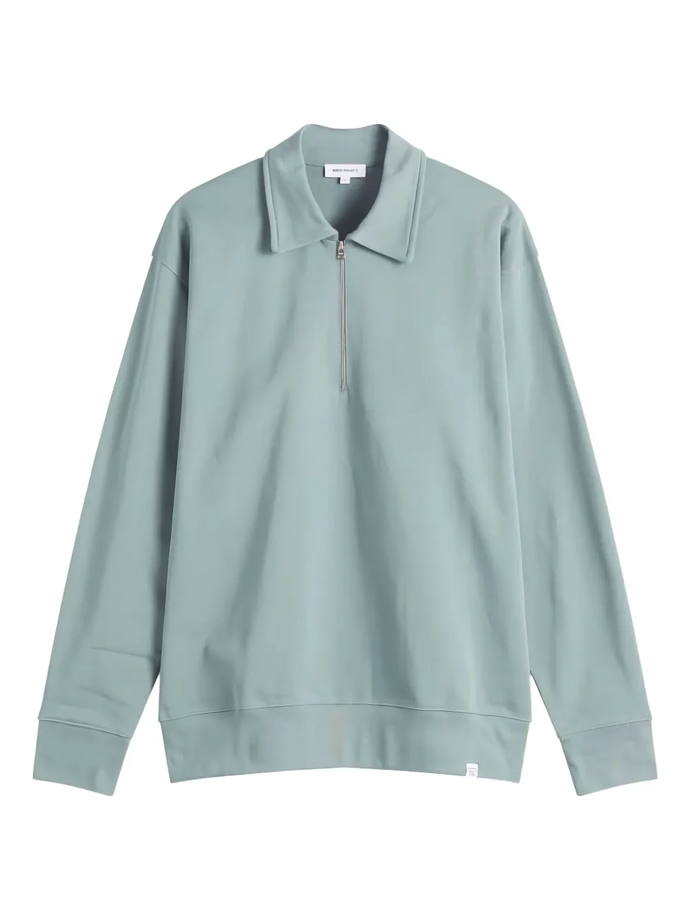 Norse Projects half-zip collar sweatshirt | Blue | Image 1
