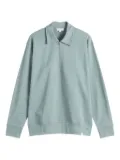 Norse Projects half-zip collar sweatshirt - Blue