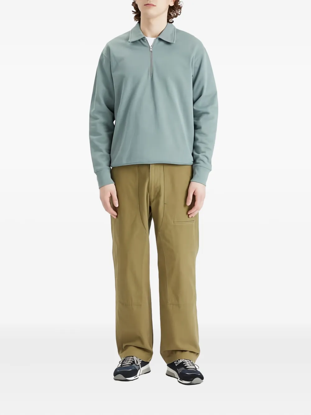 Norse Projects half-zip collar sweatshirt | Sweatshirts | Image 2