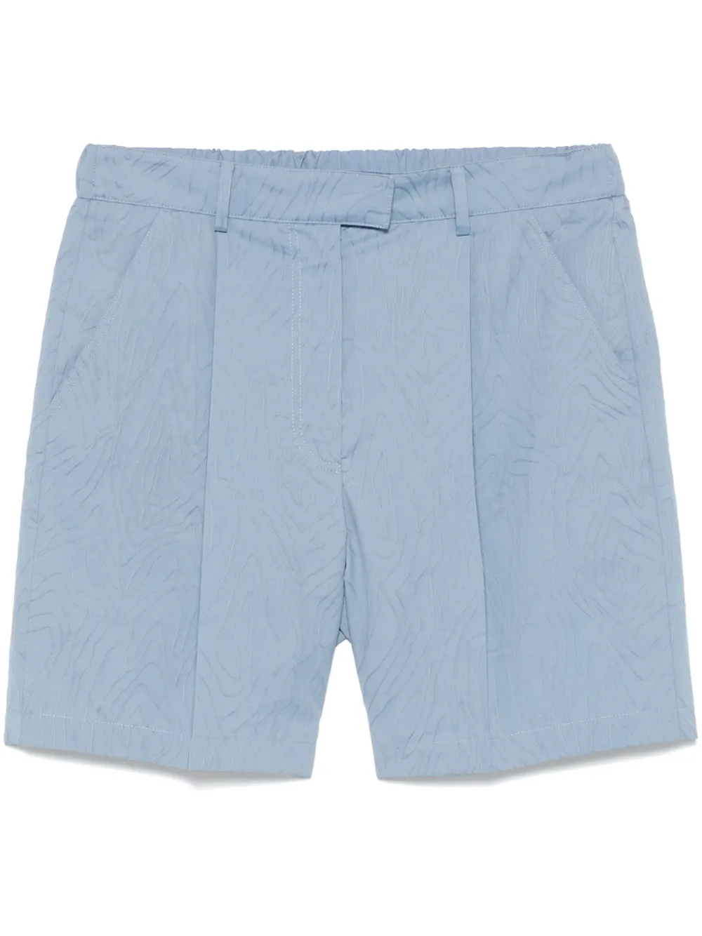 Brunello Cucinelli Shorts met jacquard Blauw