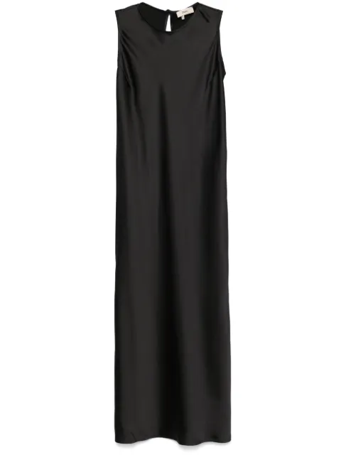 Herno vestido midi de satén
