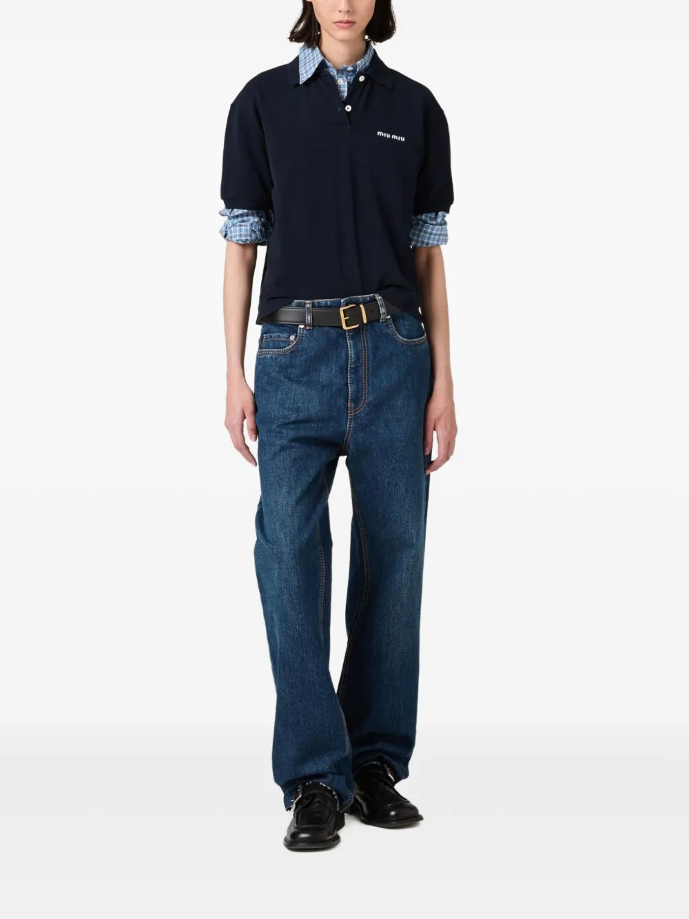 miumiu Miu Miu Denim jeans - Blauw