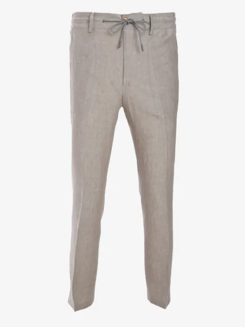 Luciano Barbera linen trousers 
