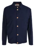 Luciano Barbera button-fastening shirt jacket - Blue