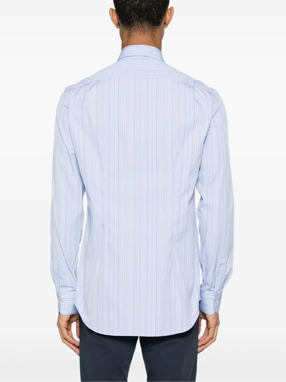 Paul Smith Gestreept overhemd Blauw