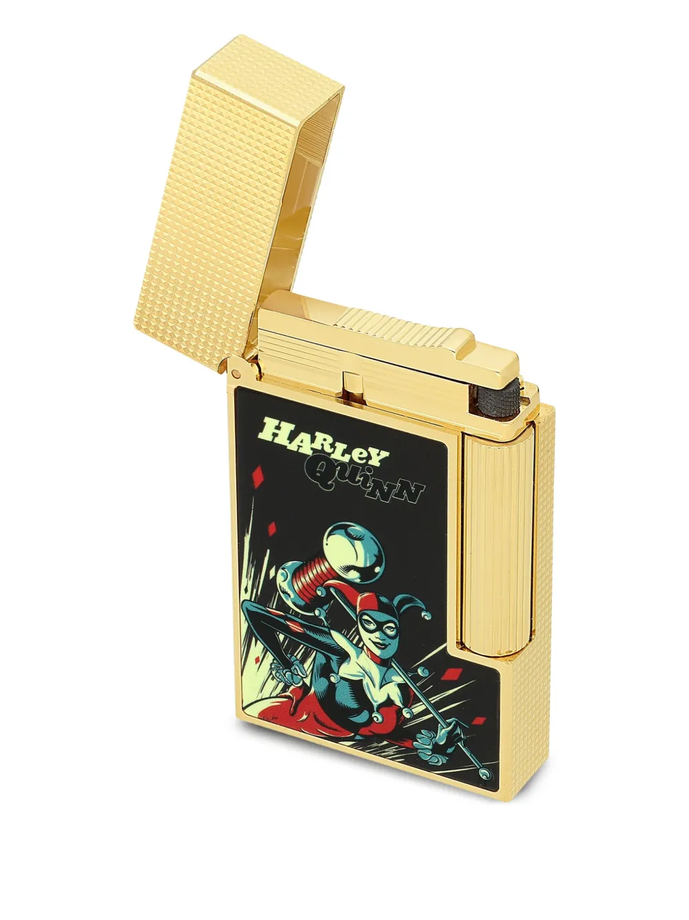 St Dupont Harley Quinn Lighter In Black