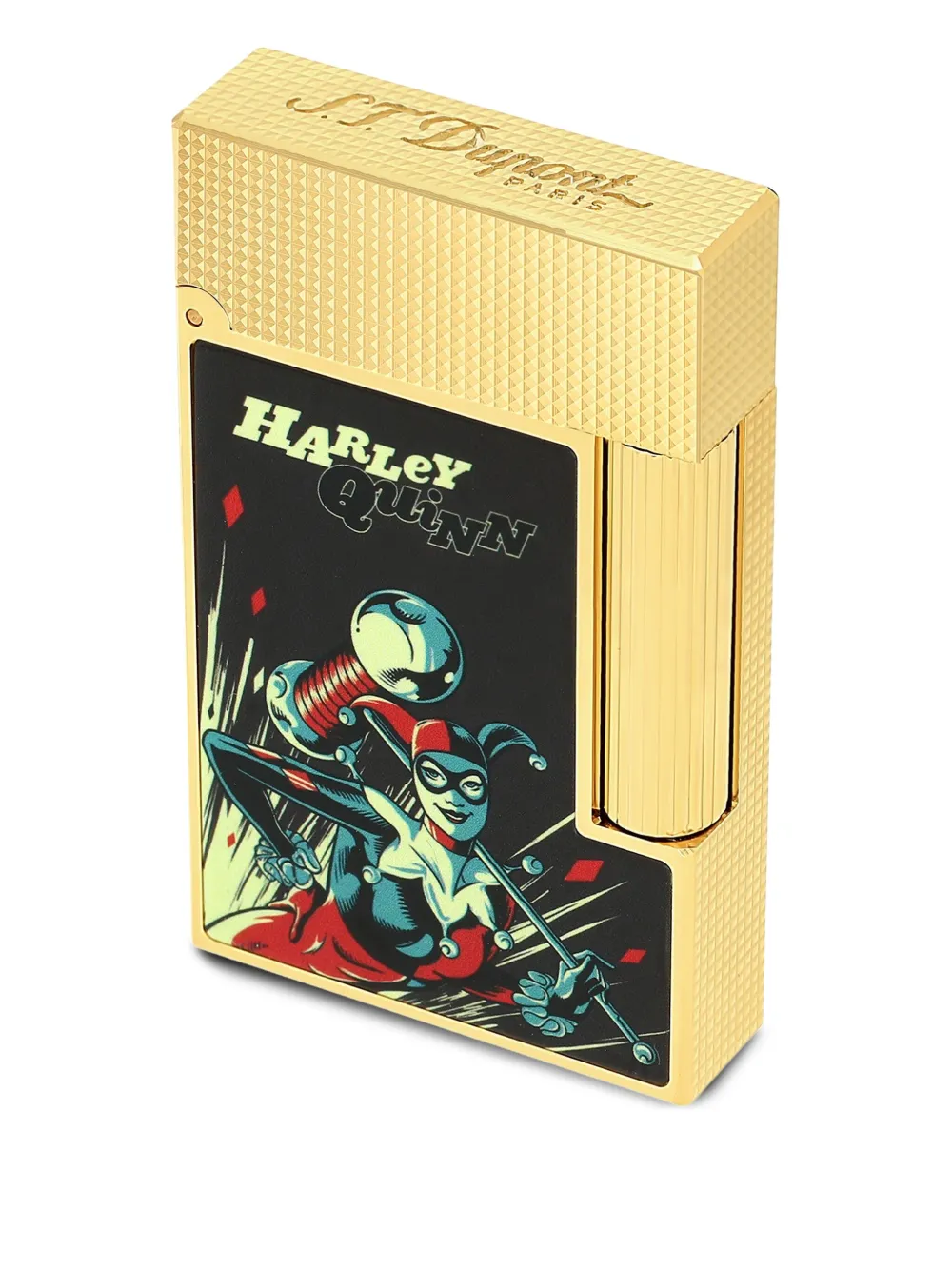 St Dupont Harley Quinn Lighter In Black