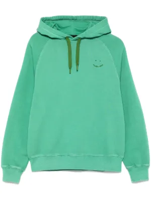 スウェット・トレーナー [PS PAUL SMITH] Flower Patch Hoodie Paul Smith - Hoody Happy Flower - Black - Mr & Mrs Stitch