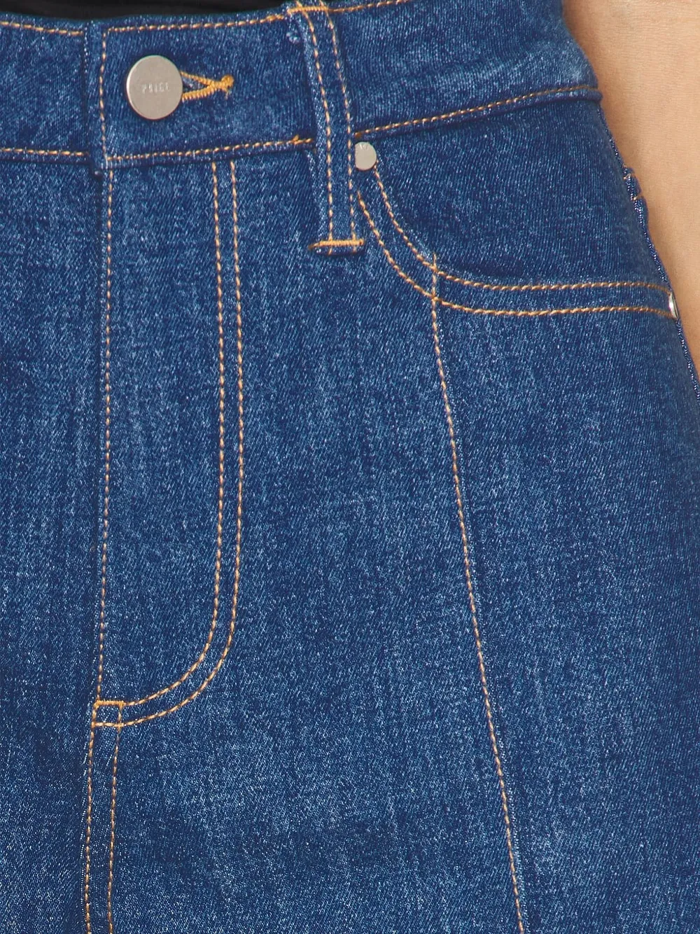Paige Dani Denim Shorts In Blue