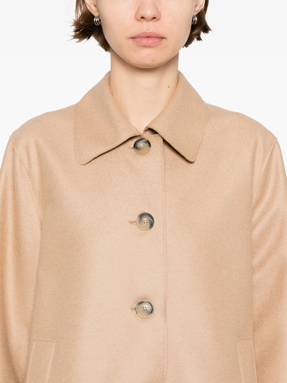 Harris Wharf London loden jack Beige
