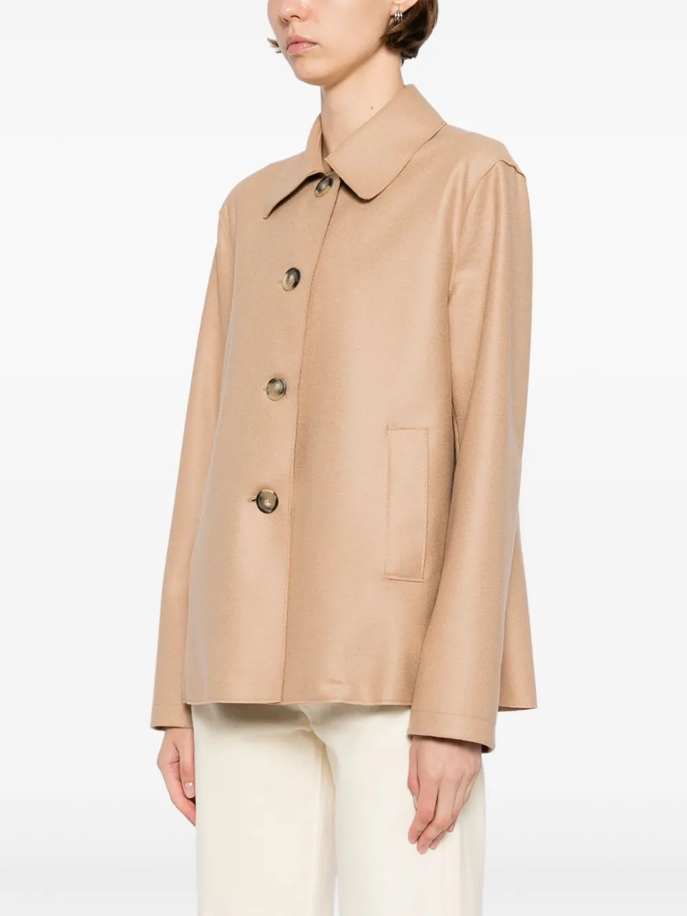 Harris Wharf London loden jack Beige