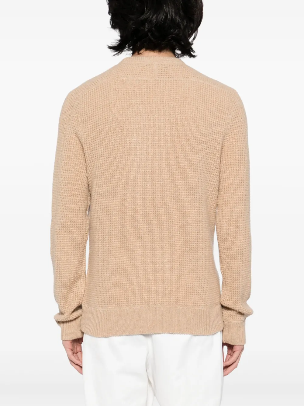 Polo Ralph Lauren Sweater van alpacawol met ronde hals Beige