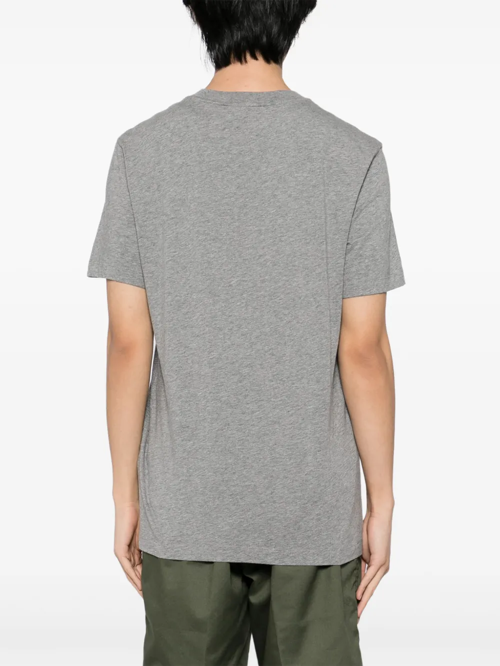 Moncler Drie T-shirts met logo Zwart