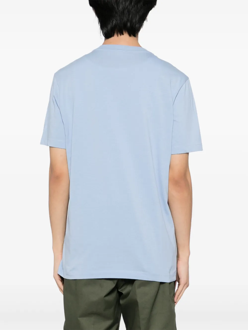 Moncler Drie T-shirts met logo Wit