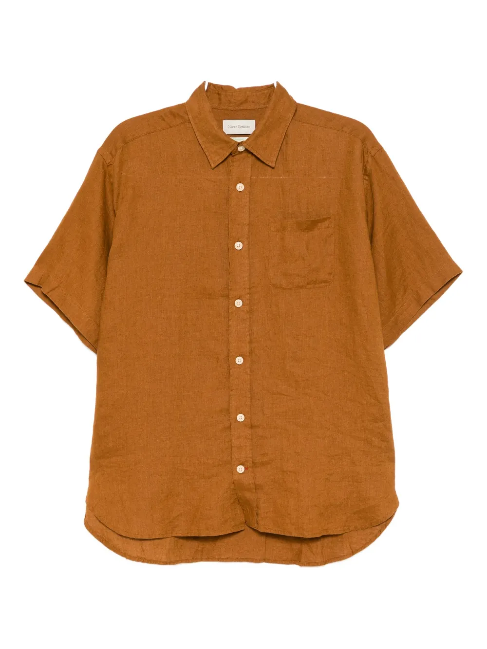 Oliver Spencer Atlanta shirt - Arancione