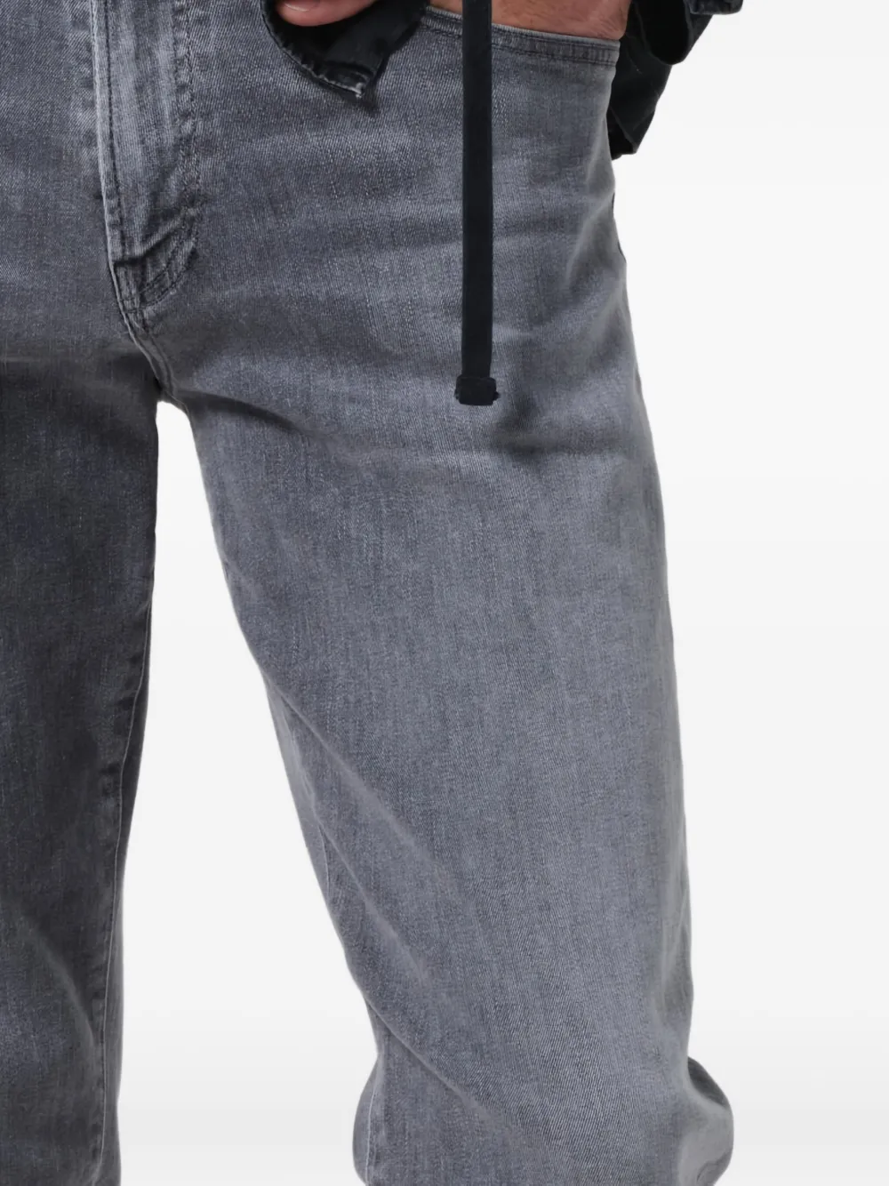 Citizen Of Humanity Whiskering-effect Jeans In Gray