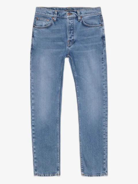 Nudie Jeans whiskering-effect jeans