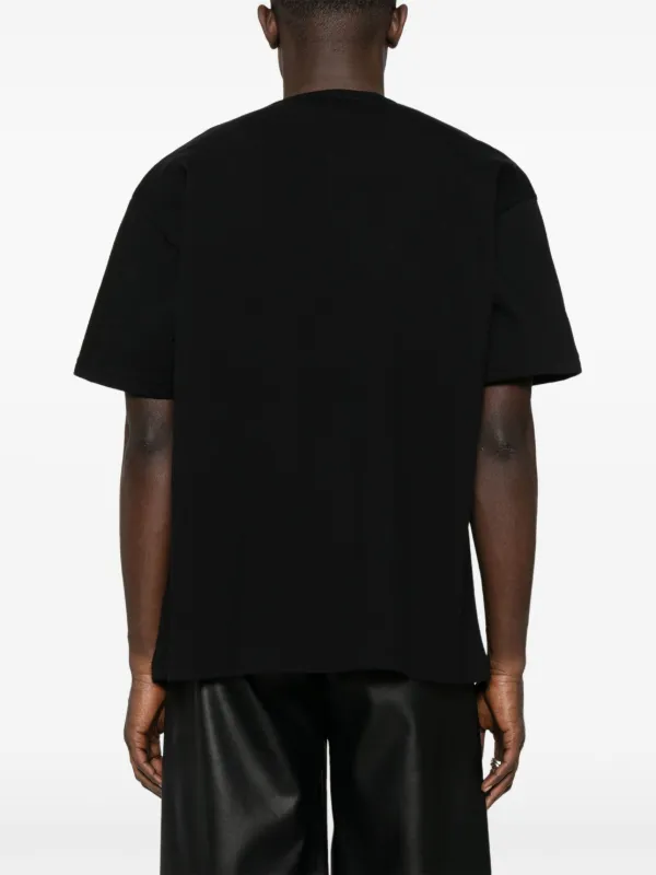 Black Comme Des Garçons x Nike ロゴ Tシャツ | ブラック | FARFETCH JP