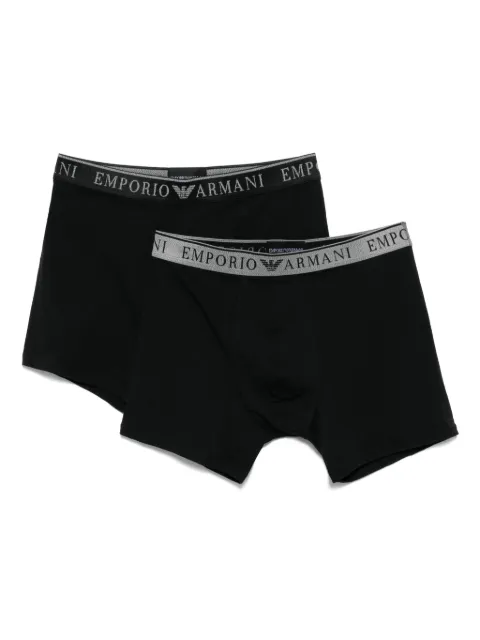 Emporio Armani logo-waistband boxers (pack of two)