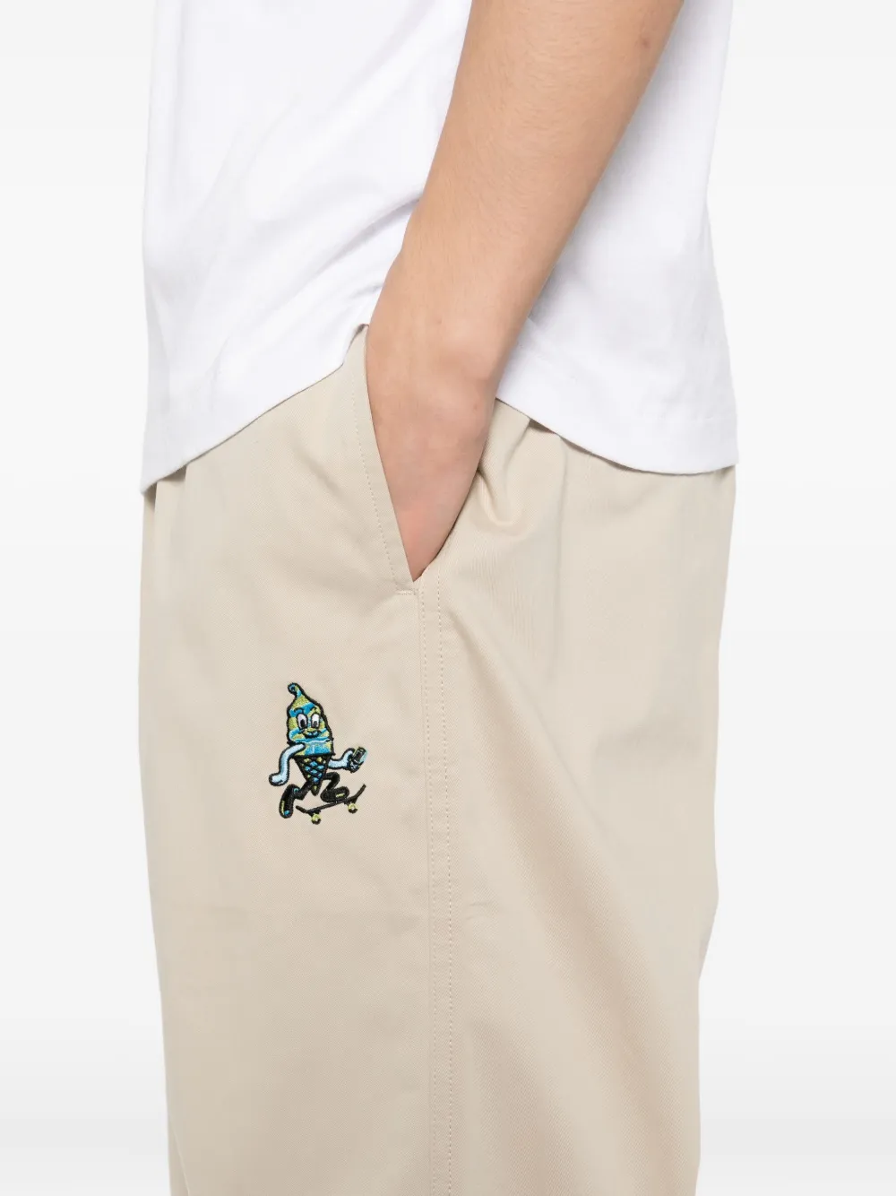 ICECREAM Skate broek Beige