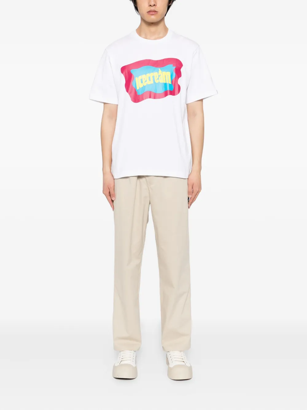 ICECREAM Skate broek Beige