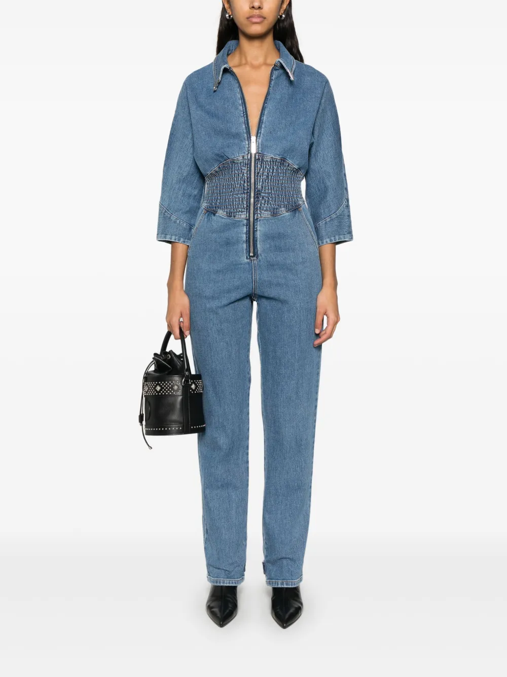 Retrofete Deidra jumpsuit - Blauw