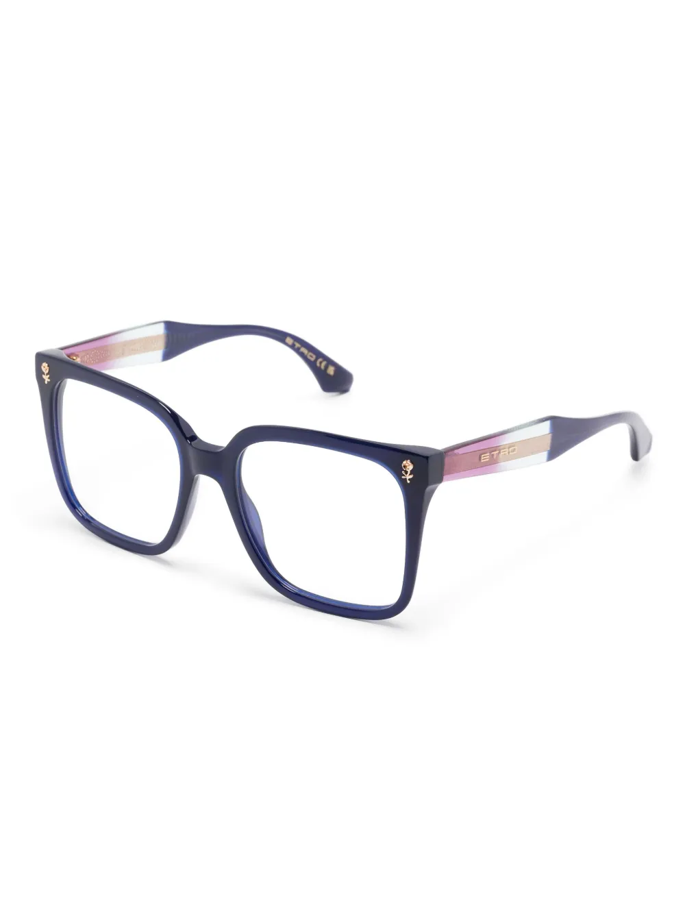 ETRO square-frame glasses - Blauw