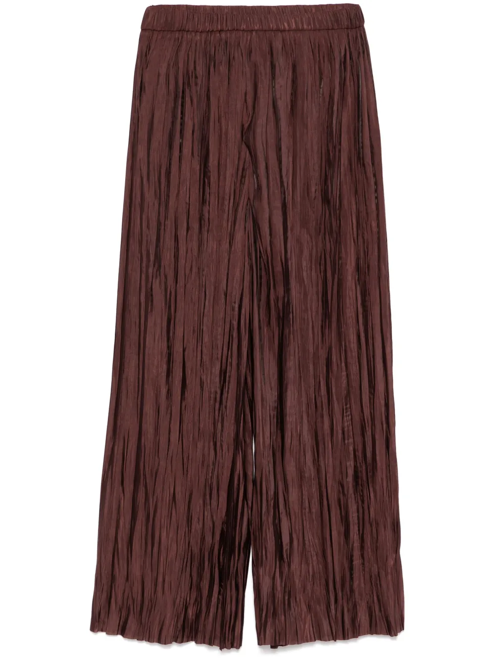 plissé trousers