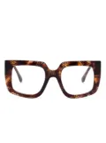 ETRO square-frame glasses - Brown