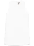 Semicouture linen mini dress - White