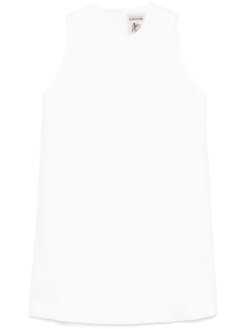 Semicouture linen mini dress
