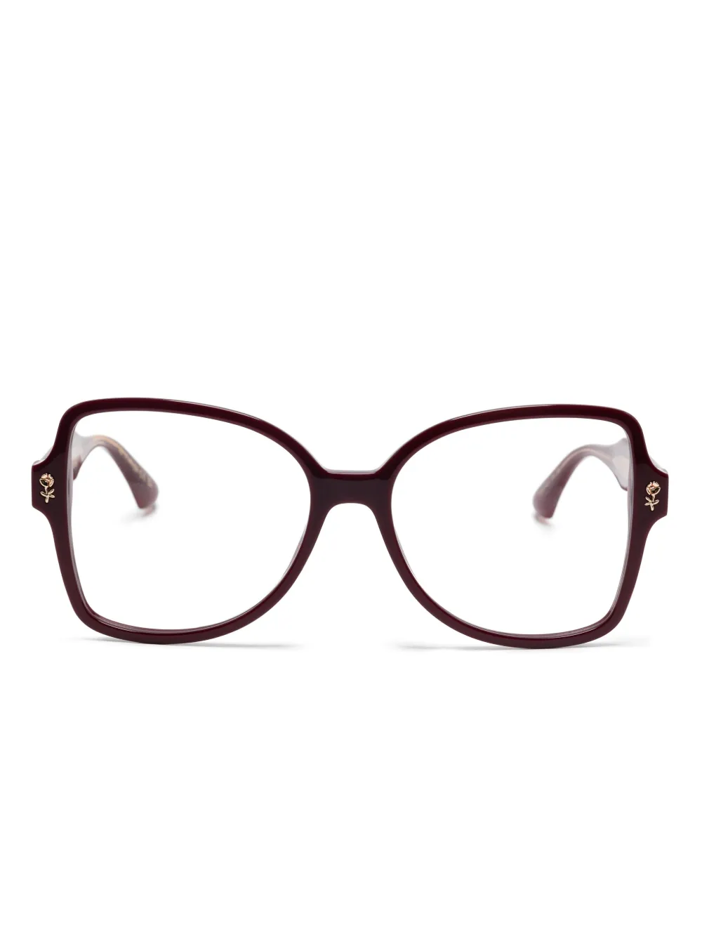 oversize-frame glasses