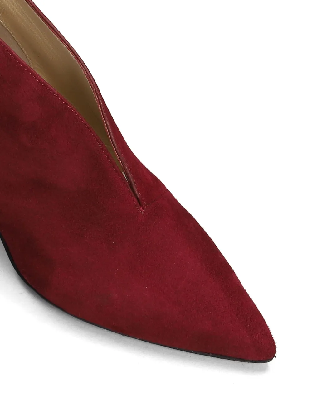 L Arianna 60mm Suede Boots In Red