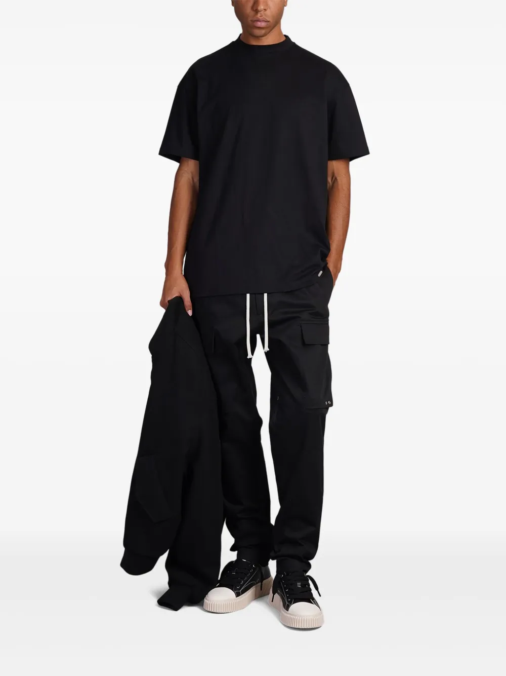 STATE OF ORDER Fettuccia T-shirt - Zwart