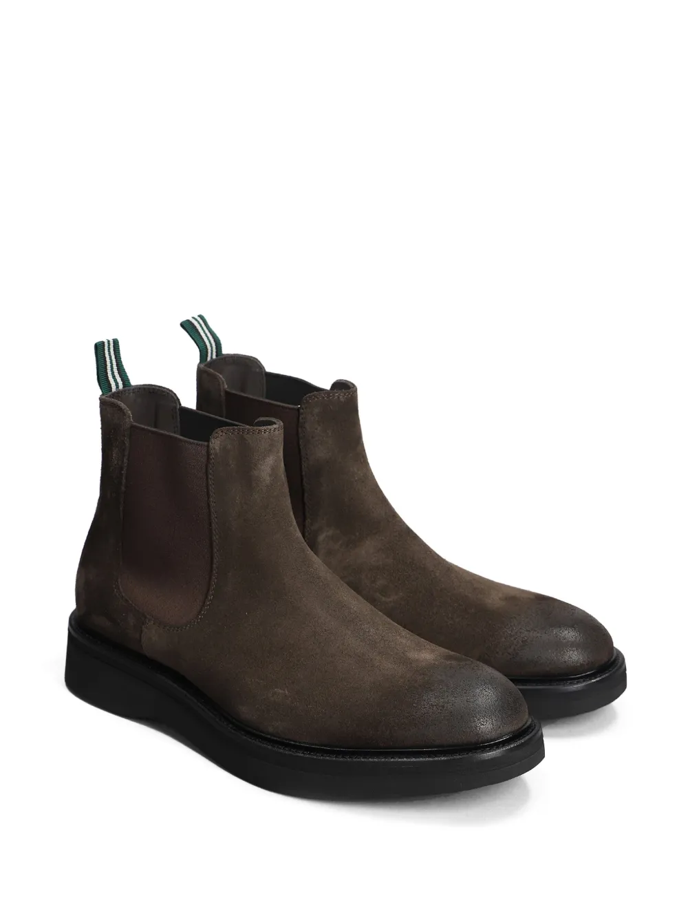 Green George suede boots - Bruin