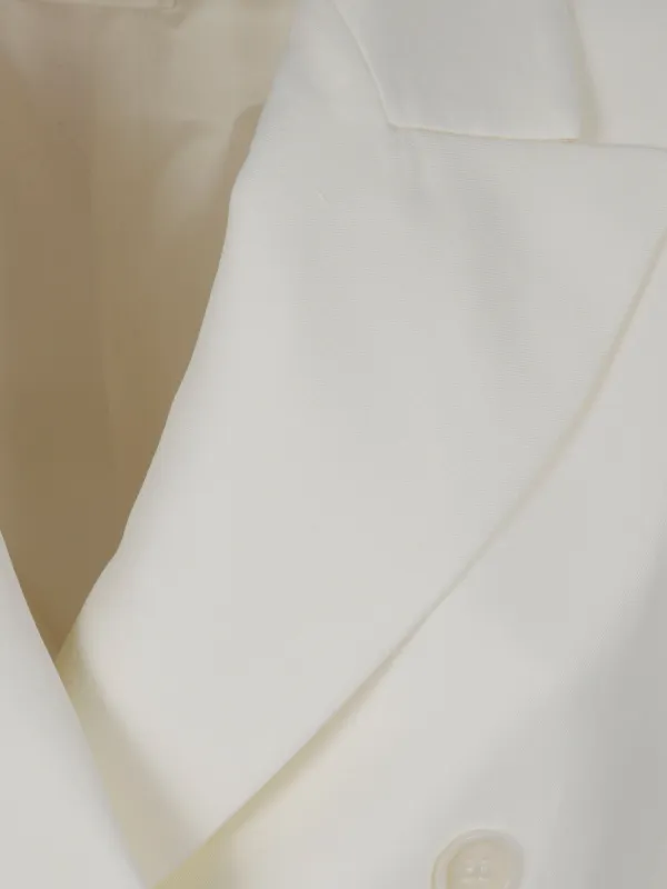 P.A.R.O.S.H. Raisa Blazer | White | FARFETCH ID P.A.R.O.S.H. Raisa Blazer | White | FARFETCH ID