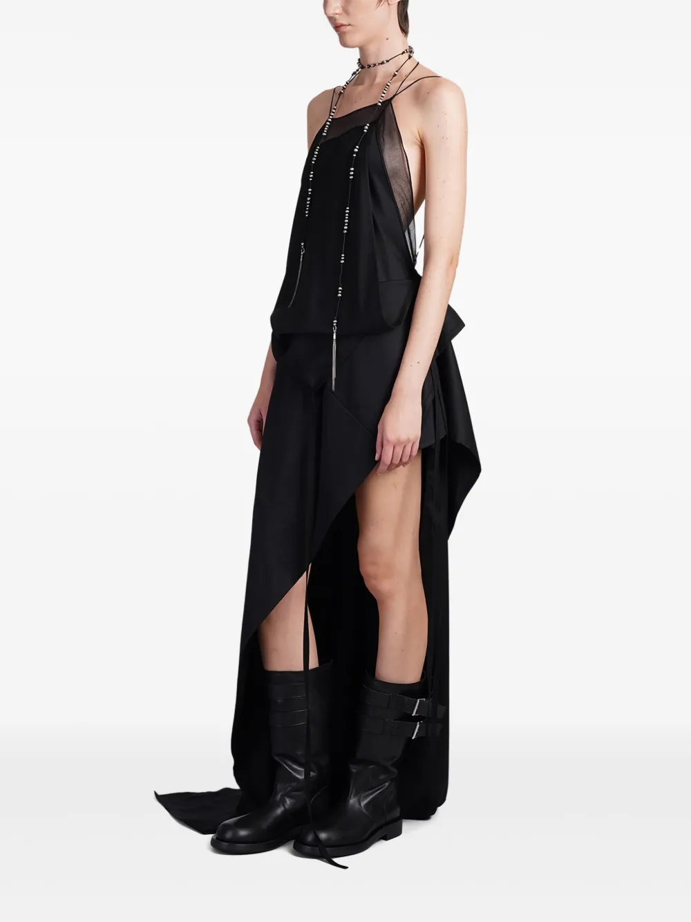 Ann Demeulemeester Lief jurk Zwart