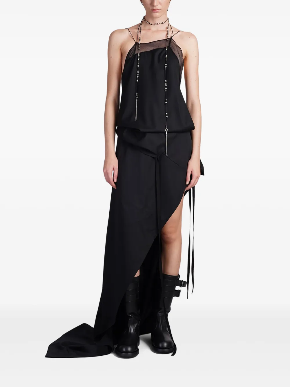 Ann Demeulemeester Lief dress - Zwart