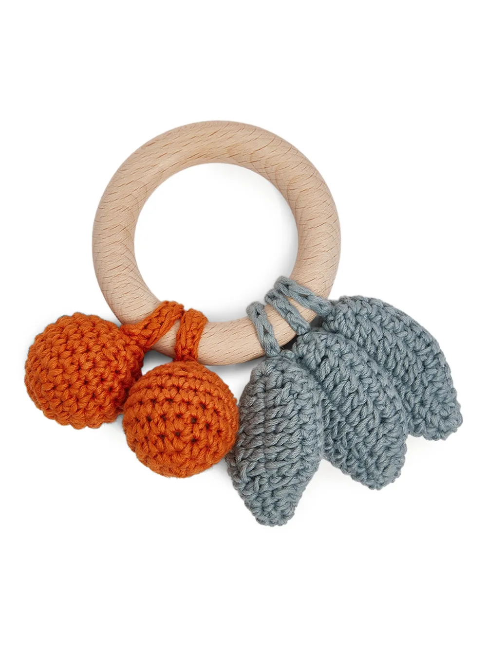Bonpoint Be Cherry rattle | Grey | Image 1