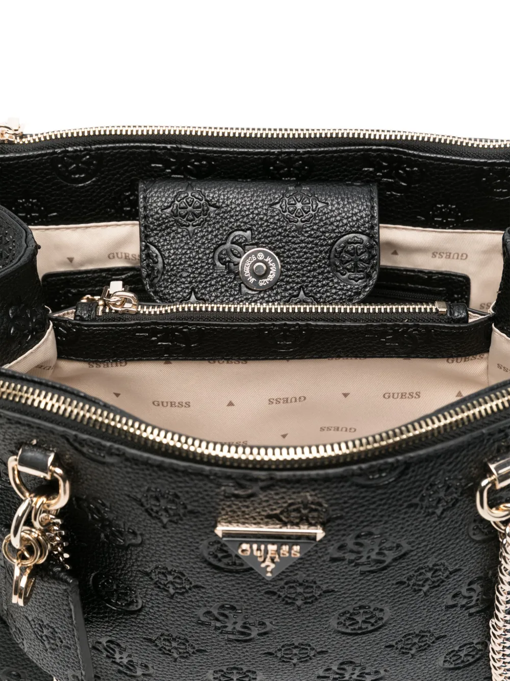 GUESS USA Cresidia schoudertas Zwart