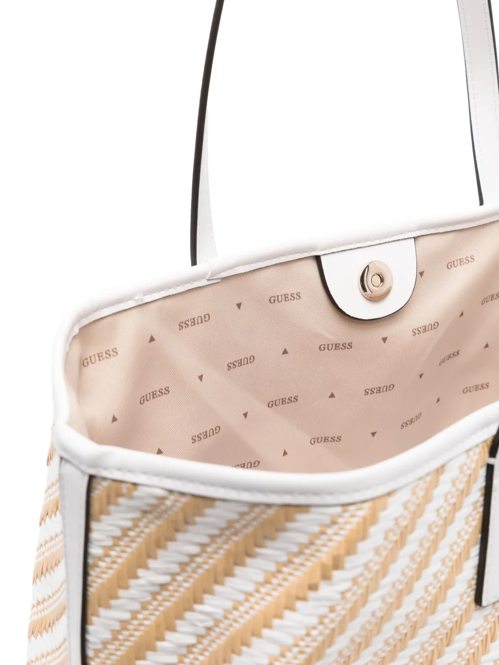 GUESS USA Vikky schoudertas Beige