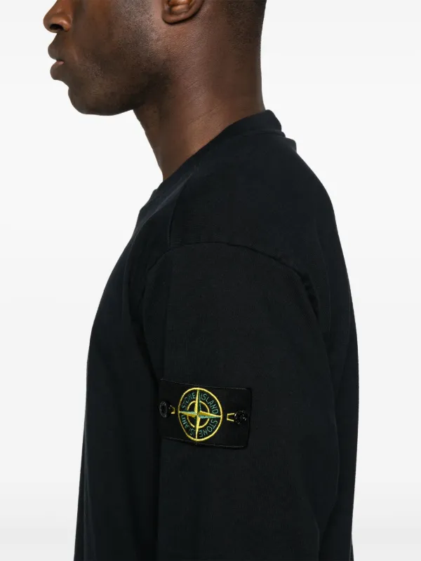 Stone Island コンパスバッジ スウェットシャツ | ブルー | FARFETCH JP