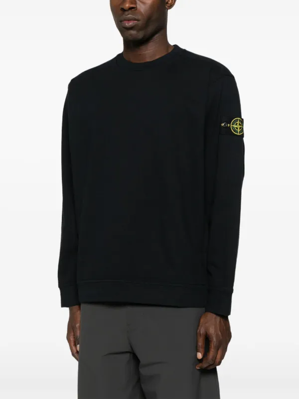 Stone Island コンパスバッジ スウェットシャツ | ブルー | FARFETCH JP