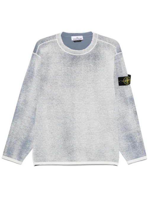 Pull à design chiné - Stone Island - Modalova