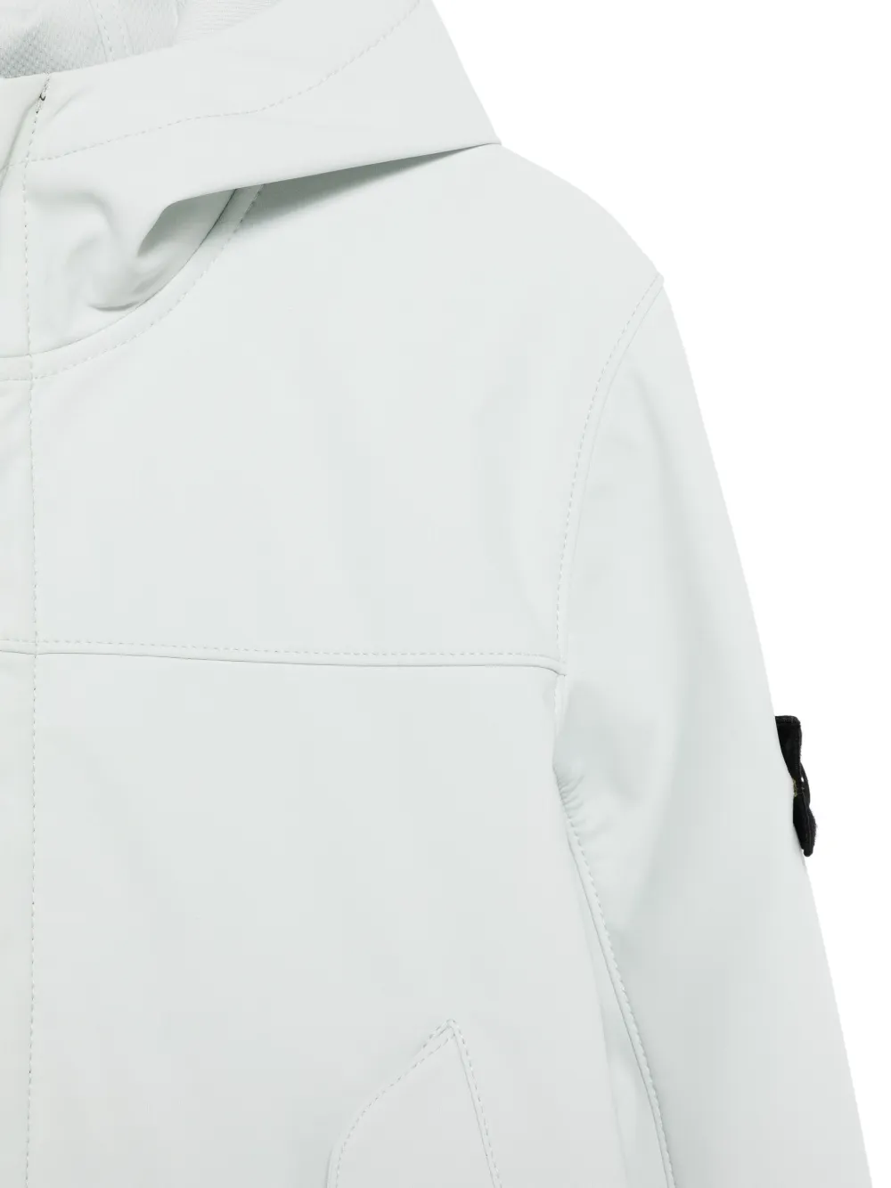 Stone Island Junior Jack met Compass-logopatch Blauw