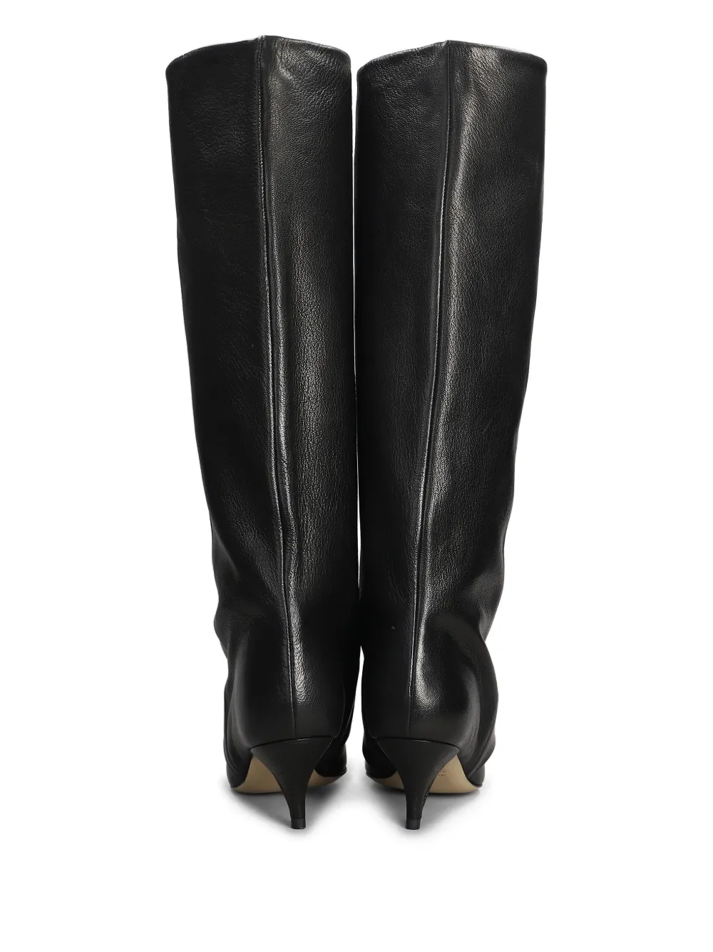  Alchimia Leather Knee-high Boots - Black 