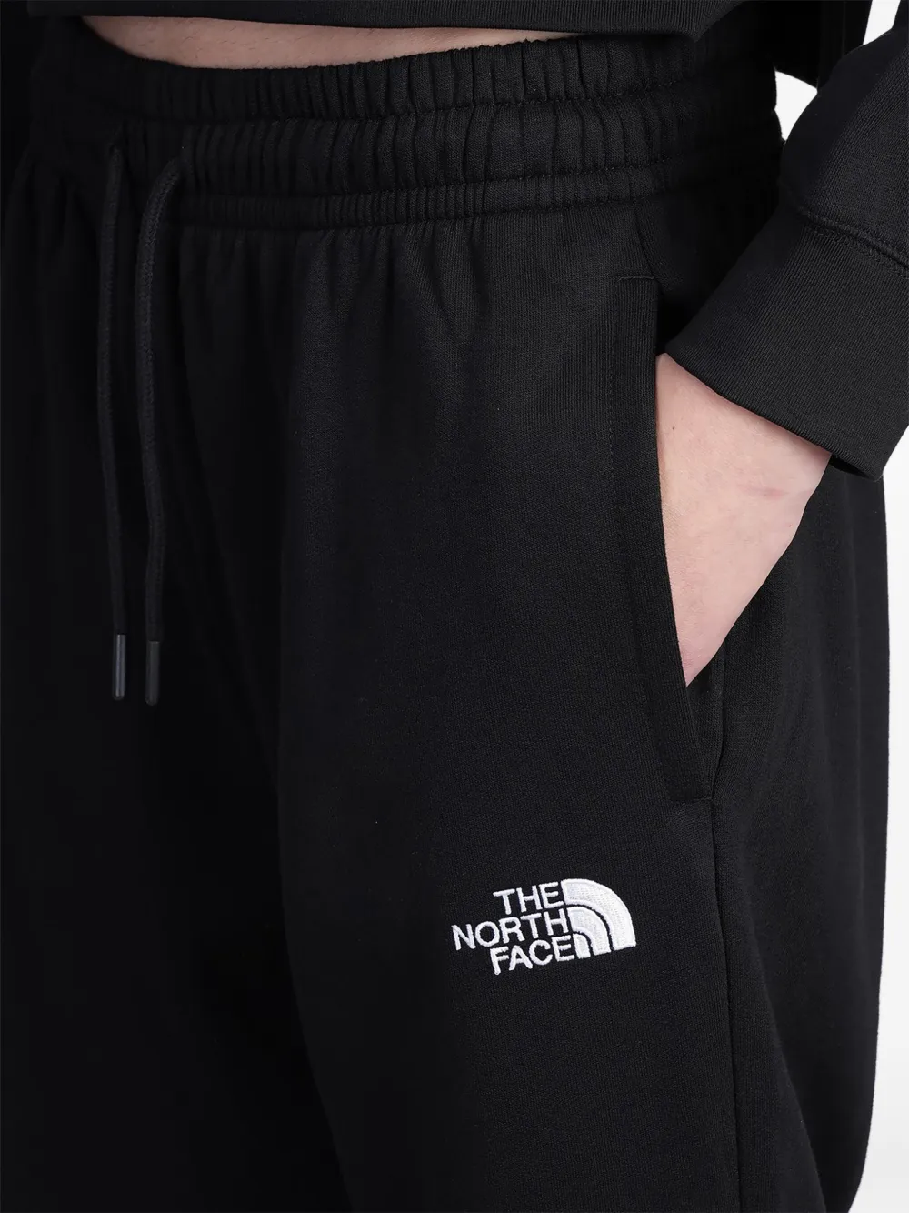 The North Face Trainingsbroek met geborduurd logo Zwart
